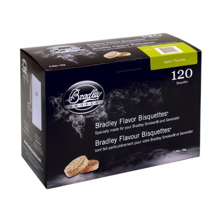 Äpple 120 st, Bradley Smoker