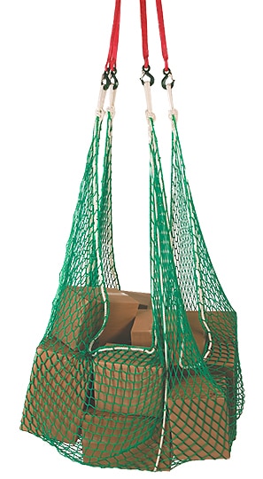 Lyftnät 1000 kg, 4.0 m x 4.0 m, 60 mm maska