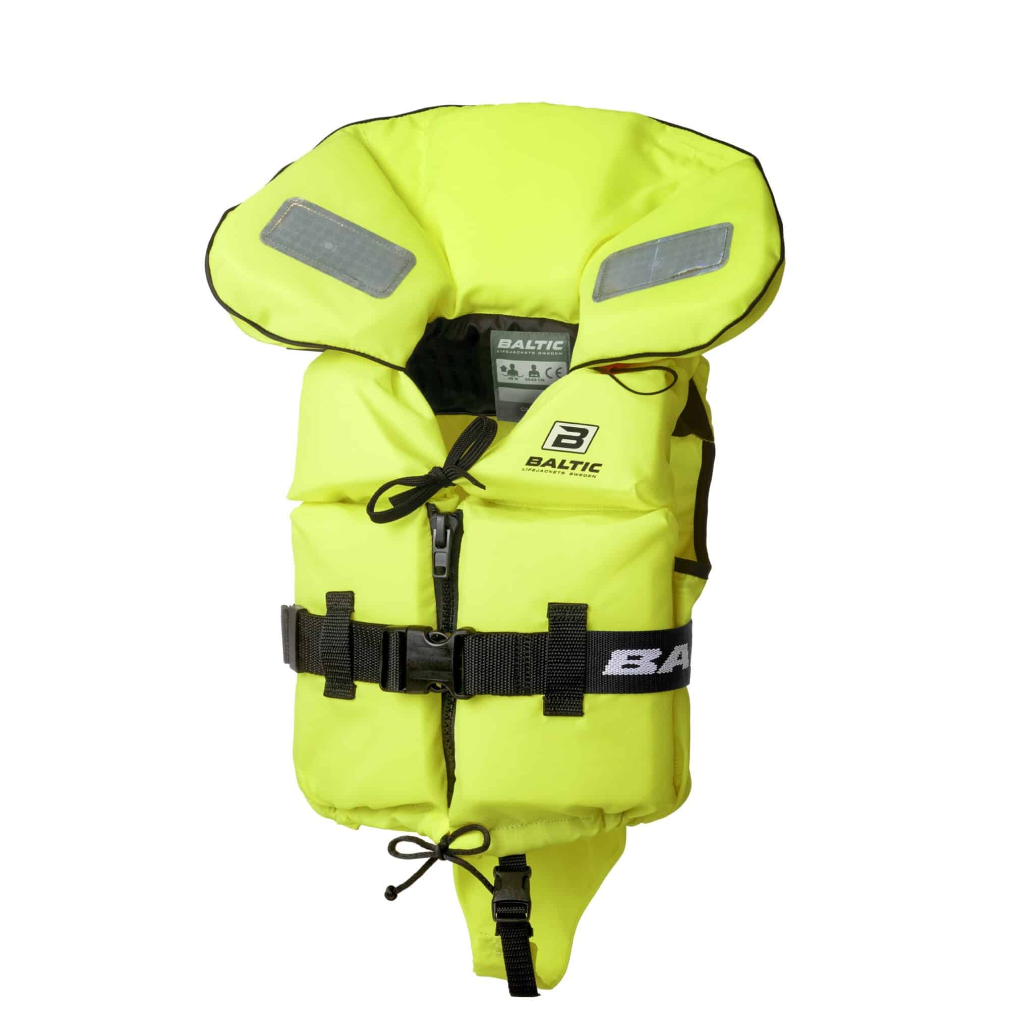 Räddningsväst Baltic Split F UV-yellow 3-15kg - Bild 1