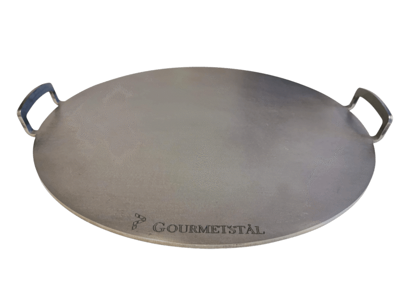 Pizzastål rund med grepp 49cm Gourmetstål