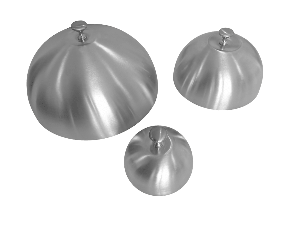 Serveringskupol 12cm Gourmetstål