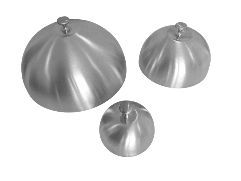 Serveringskupol 20cm Gourmetstål