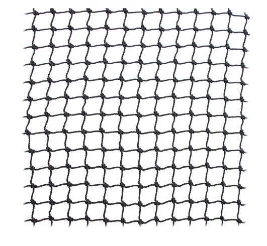 Skyddsnät svart 1mm 40mm maska
