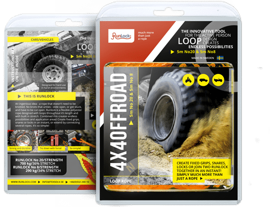 Runlock ATV 4 x 4 Offroad set