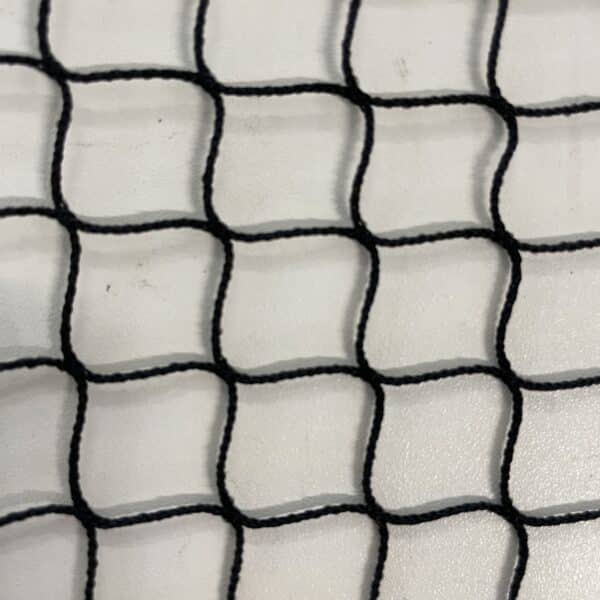 Fågelskyddsnät 20mm svart nylon 1mm knutlöst - Bild 3