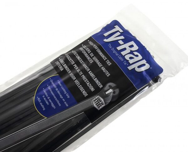 Buntband Ty-Rap 92 mm, 100-pack, Svart - Bild 1