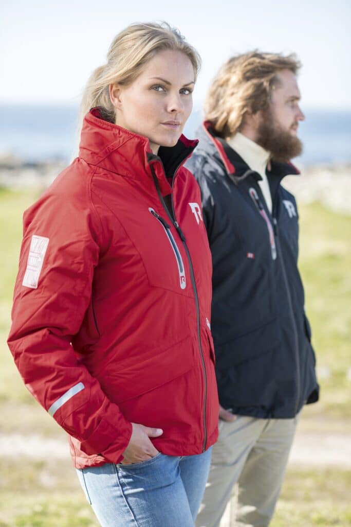 Flytjacka Regatta Horizon Coral 861 Röd .