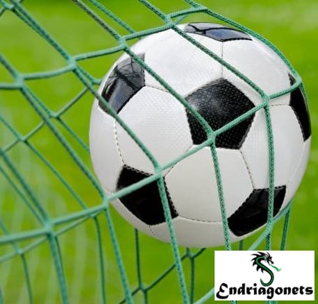 Fotbollsnät 3 m x 2 m 5-manna Grön Spanien 4mm