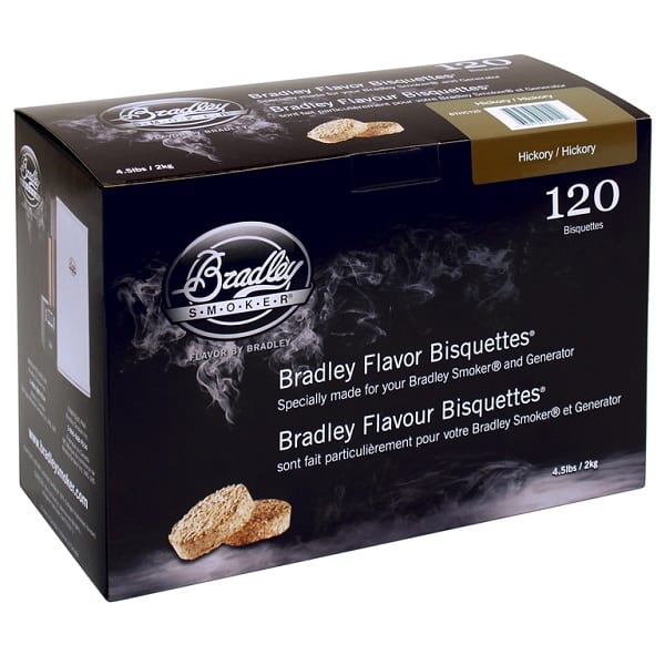 Bradley Briketter, Hickory 120-pack