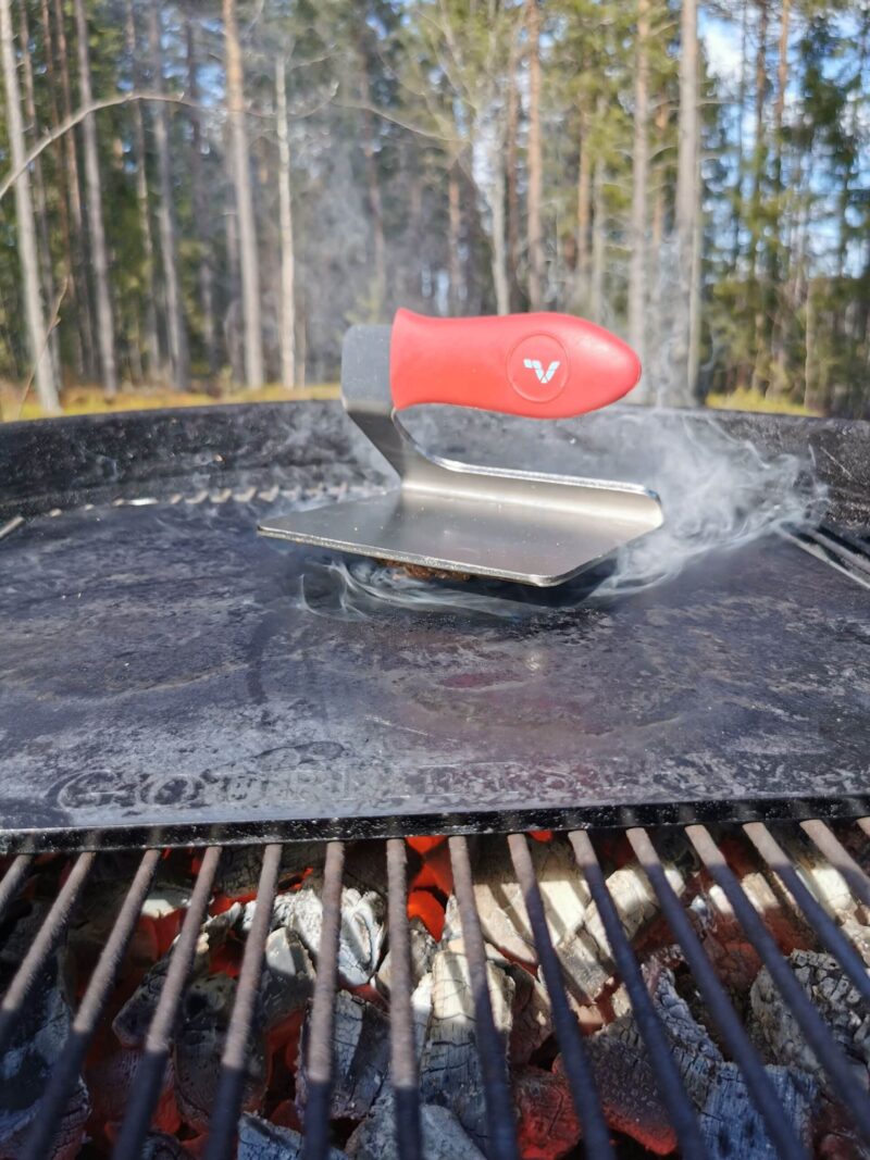 Smasher fyrkantig Gourmetstål