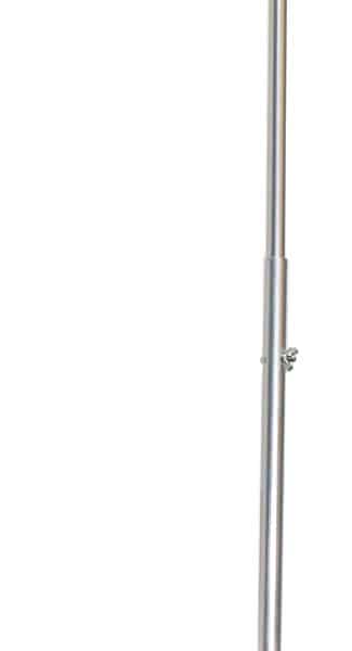 Flaggboj 2,4m 2 flaggor, med kontaktetikett - Bild 1