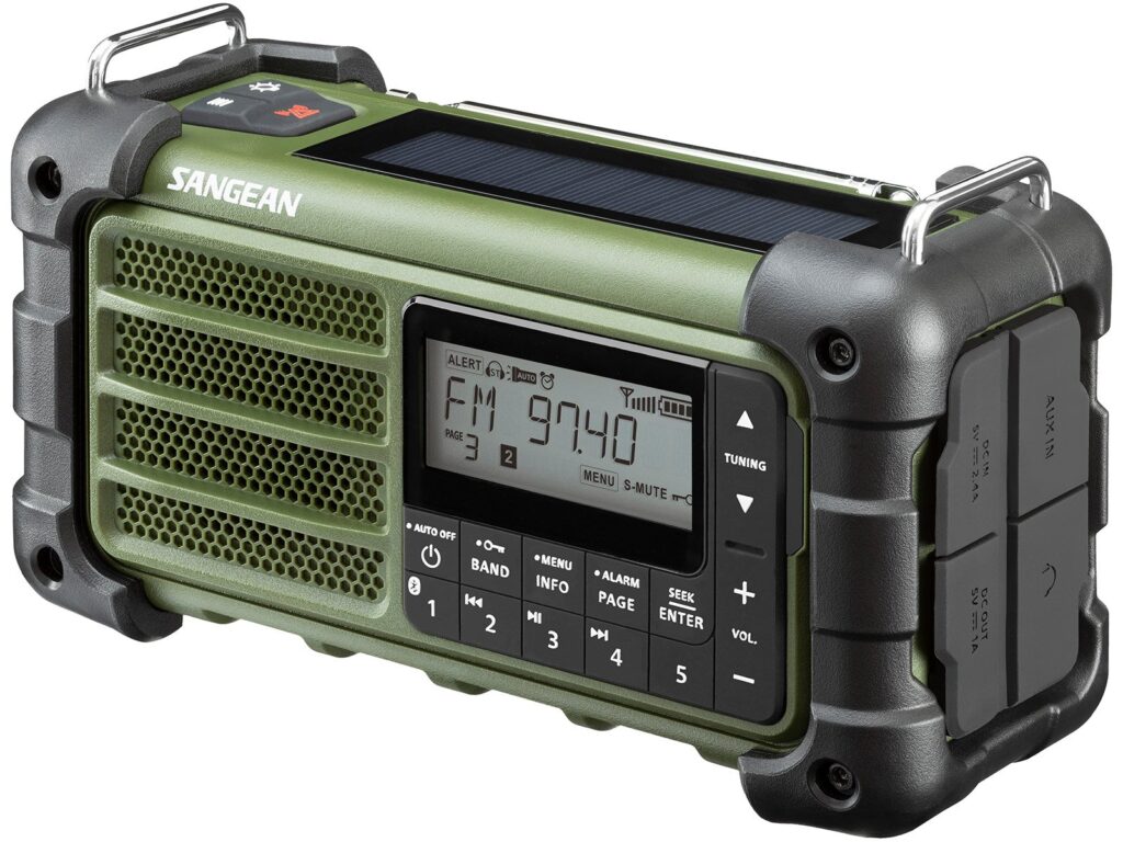 Vevradio/Nödradio Sangean MMR99GREEN