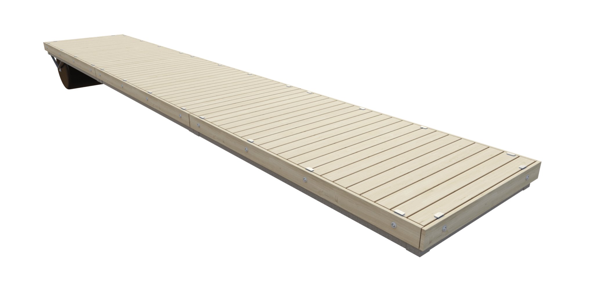 Brygga Rentukka A 3-2, Landfäste för lös mark - Bild 2