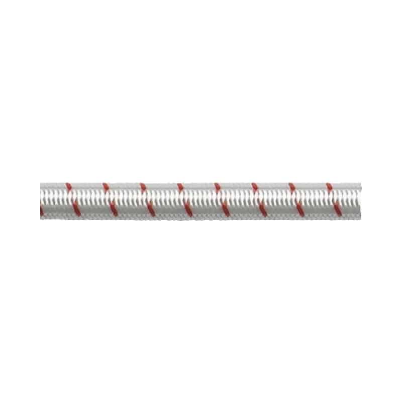 Gummilina 8 mm, Vit