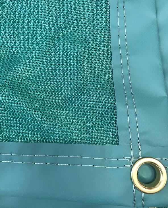 Spånnät 3.5 m x 7.0 m, luftgenomsläpplig väv - Bild 2