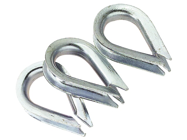 Kaus för 4-6 mm stållina eller rep.