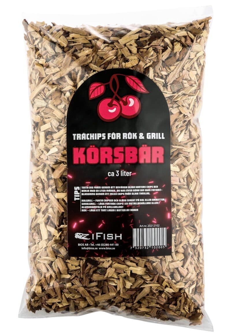 Rökspån/flis Ifish ca 3 liter